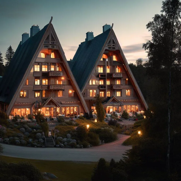 Hotel Nordic Twins: Oază de Lux și Răsfăț în Inima Naturii